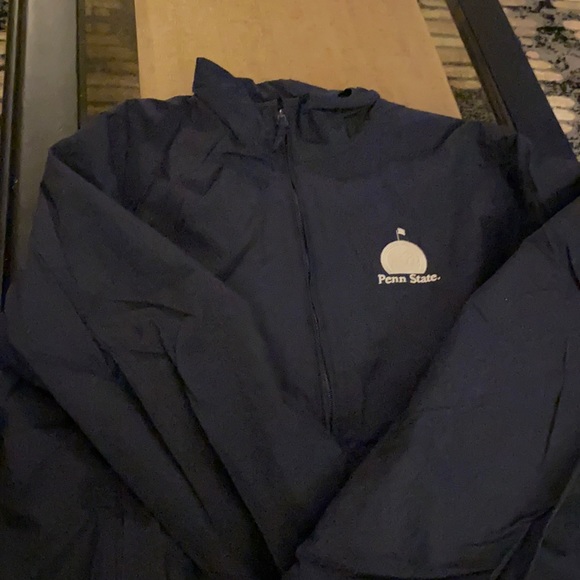 Penn State Jackets \u0026 Coats | Womens Penn State Rain Jacket | Color: Blue | Size: M | Krisknorr12's Closet
